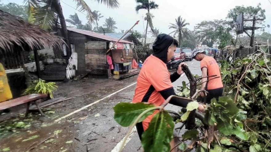 Siêu bão Egay tàn phá Philippines, gây thiệt hại về người và tài sản
